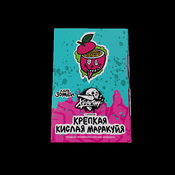 Табак Хулиган Хард Зомби Кислая Маракуйя 25 грамм в Новом Уренгое
