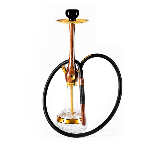 Кальян Wookah Walnut Gold Amber Click (золотой, 64 см) в Новом Уренгое