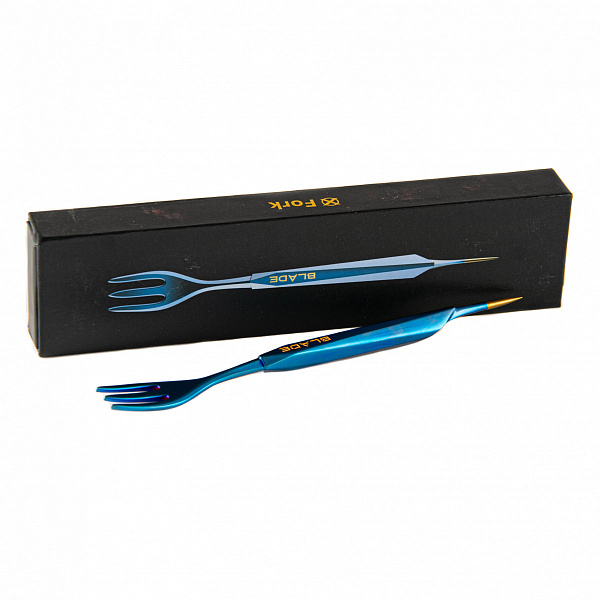 Вилка-шило Blade Hookah Blue Matte в Новом Уренгое